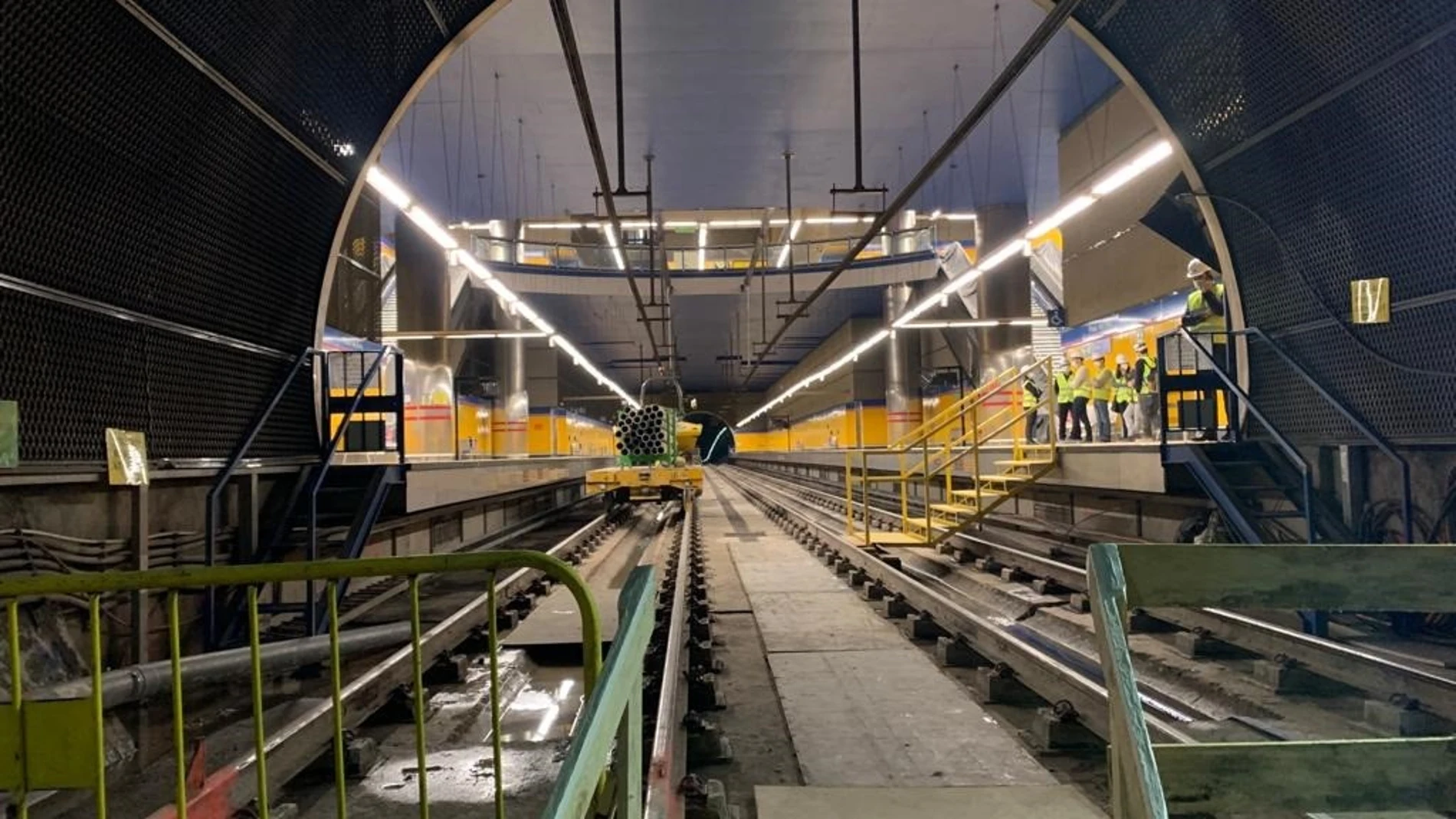 Obras en Metro de Madrid