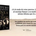 "Línea de fuego" es la última novela de Arturo Pérez Reverte