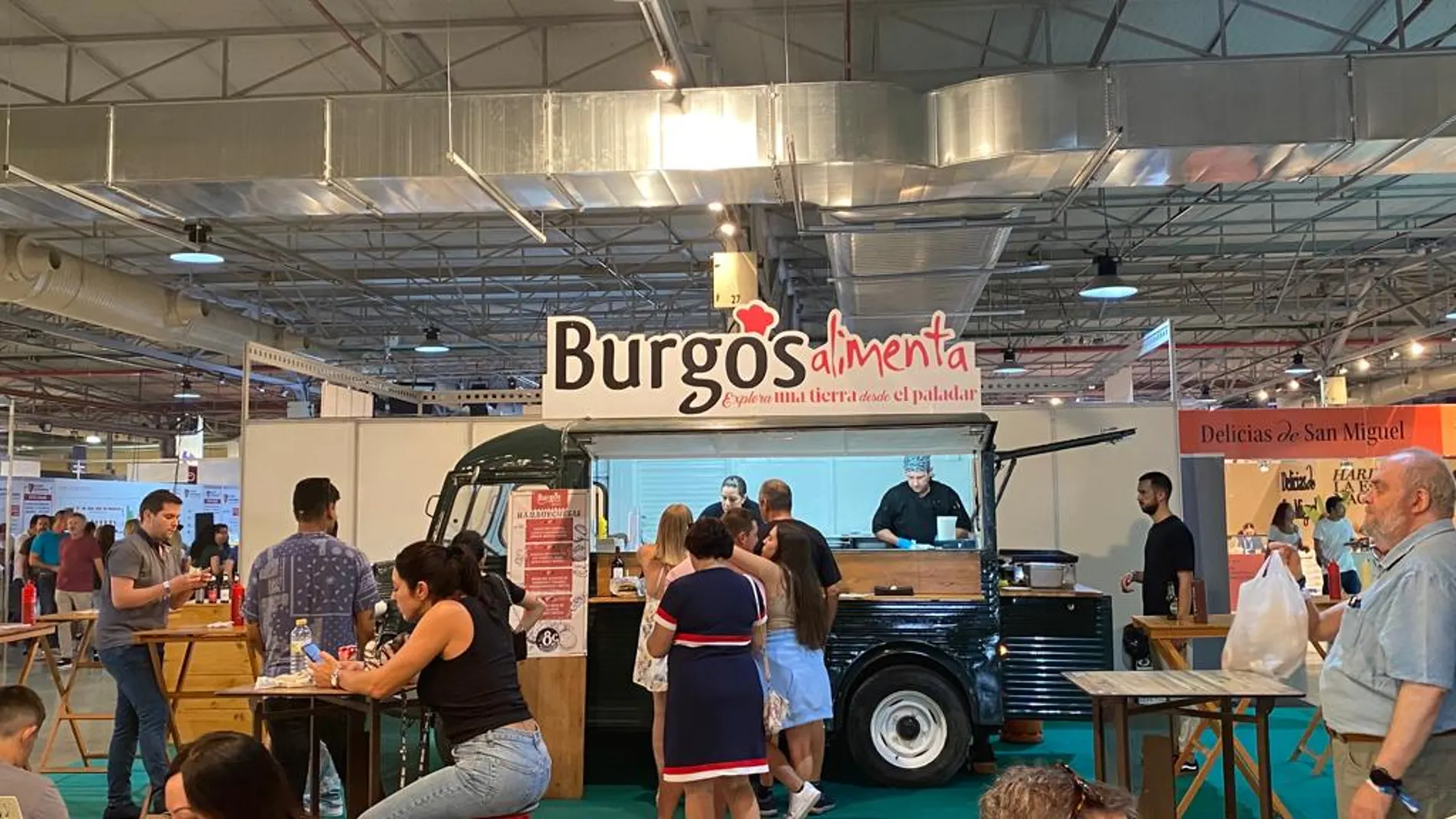 Expositor de Burgos Alimenta en Alicante Gastronómica