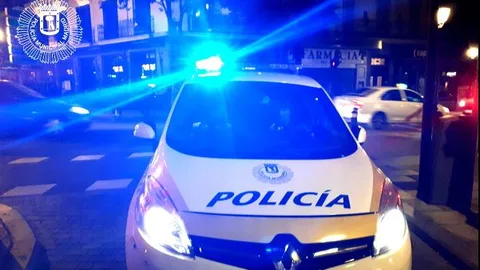 Coche patrulla de la Policía Municipal de Madrid