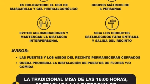 Cementerio de Torrelodones: Día de Todos los Santos con circuito Covid