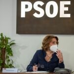 Susana Díaz ha presidido hoy la primera reunión del año de la Comisión Ejecutiva Regional del PSOE