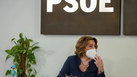 Susana Díaz ha presidido hoy la primera reunión del año de la Comisión Ejecutiva Regional del PSOE