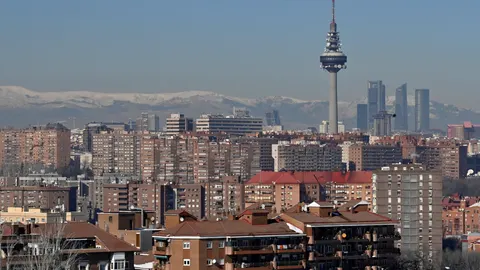 Vista de Madrid desde el cerro del Tío Pío