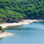 Piscina natural del Pantano de las Presillas en Rascafría