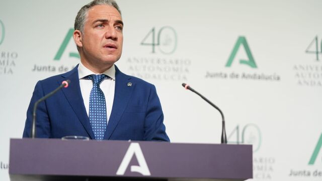 El consejero de Presidencia y portavoz de la Junta de Andalucía, Elías Bendodo