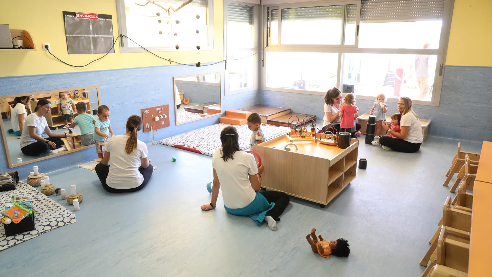 Una escuela infantil en la Comunidad de Madrid
