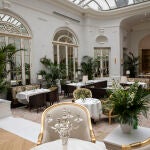 Imagen de uno de los salones del hotel Ritz de Madrid.