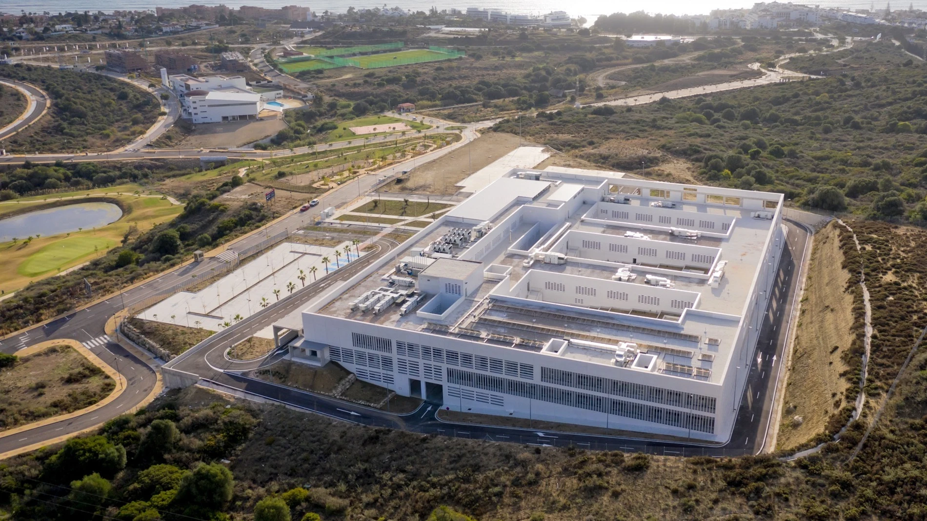 Vista del Hospital de Alta Resolución de Estepona