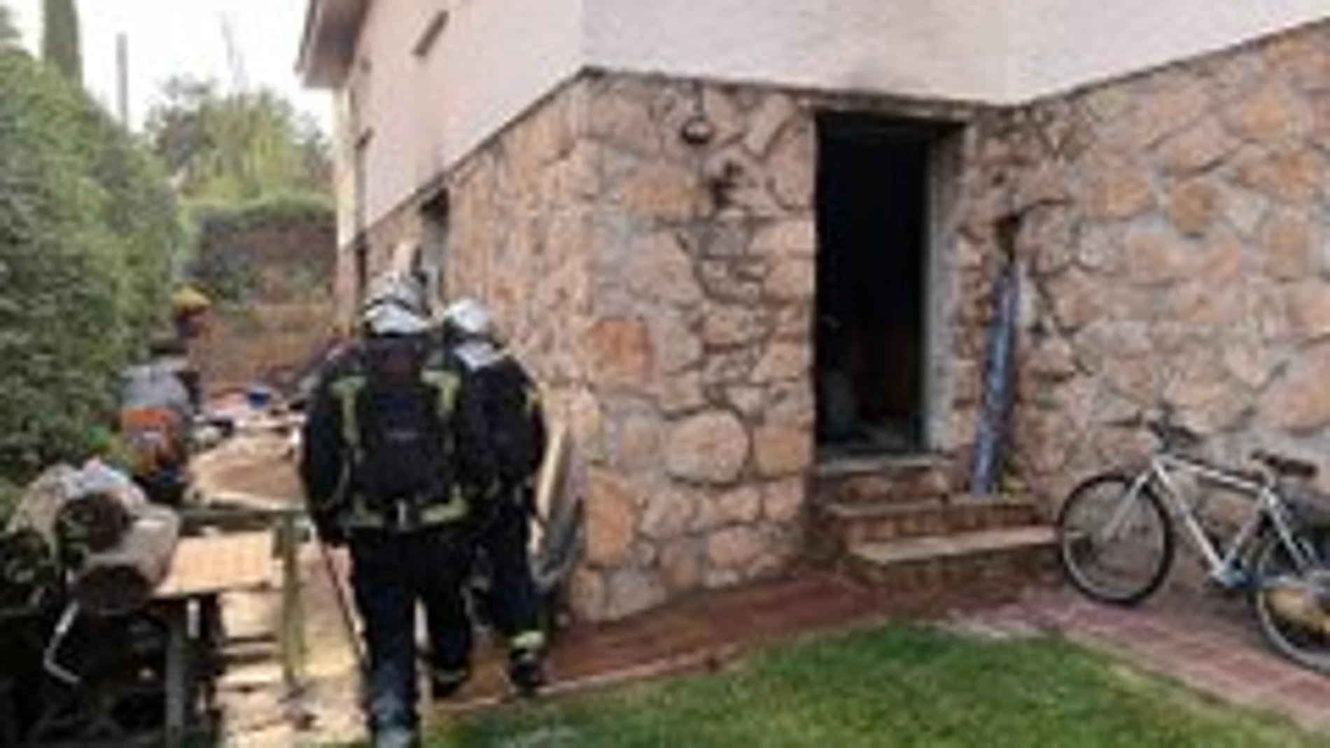 Incendio en Valdemorillo
