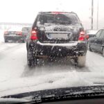 Cortada la circulación por nieve en Madrid