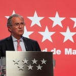 El consejero de Educación, Universidades y Ciencia y portavoz de la Comunidad de Madrid, Enrique Ossorio