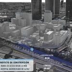 Infografía ramal M-30 y La Paz