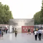 Pabellón de la Comunidad de Madrid en la Feria del Libro