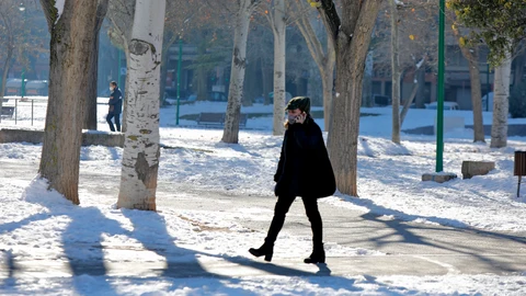 Las heladas continuarán localmente fuertes en Madrid, Toledo y el sistema Ibérico