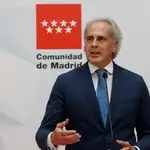 El consejero de Sanidad madrileño, Enrique Ruiz Escudero