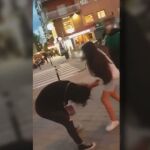 Escena del vídeo con las agresiones en Chamartín