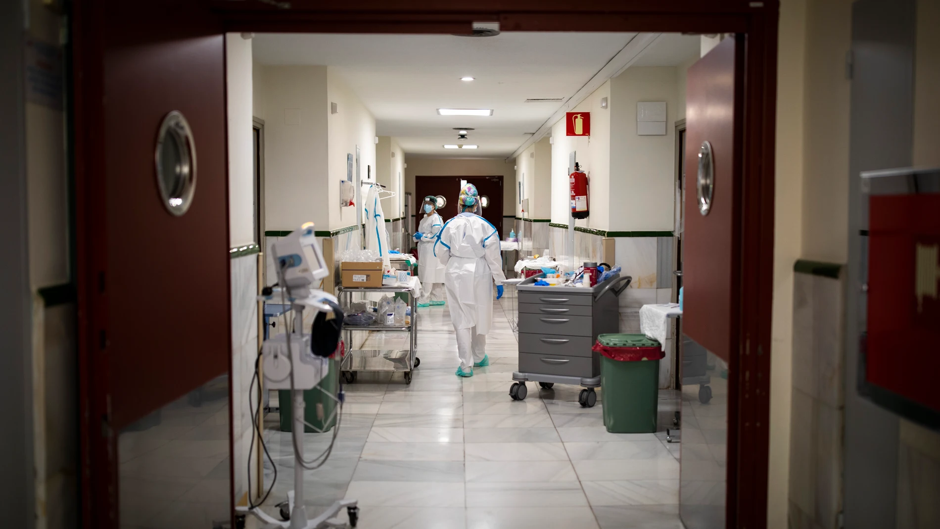 Imagen del interior del hospital Gregorio Marañón de Madrid