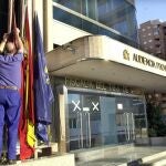 Entrada de la Audiencia Provincial de Madrid