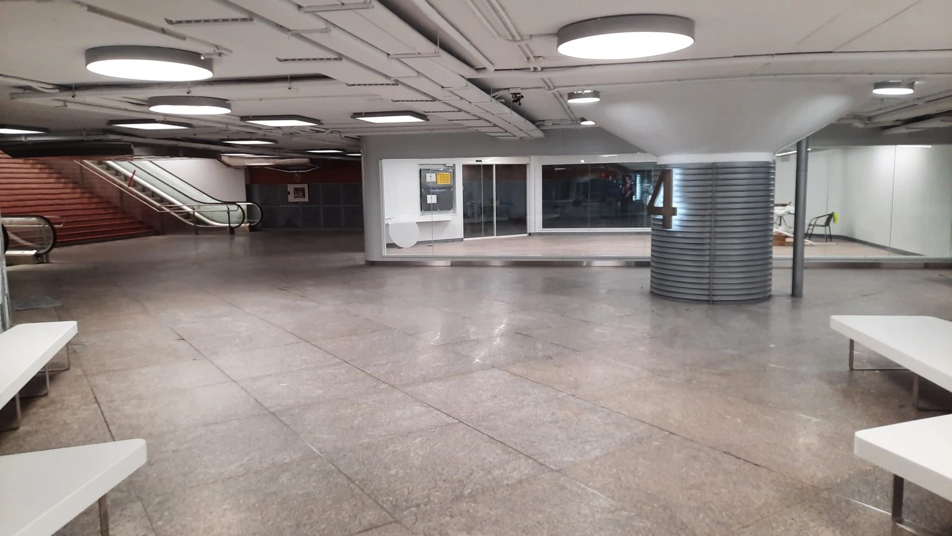 Vestíbulo Cercanías en la estación de Atocha de Renfe