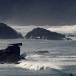 Se espera fuerte oleaje en el litoral de las provincias de A Coruña, Lugo y Pontevedra.