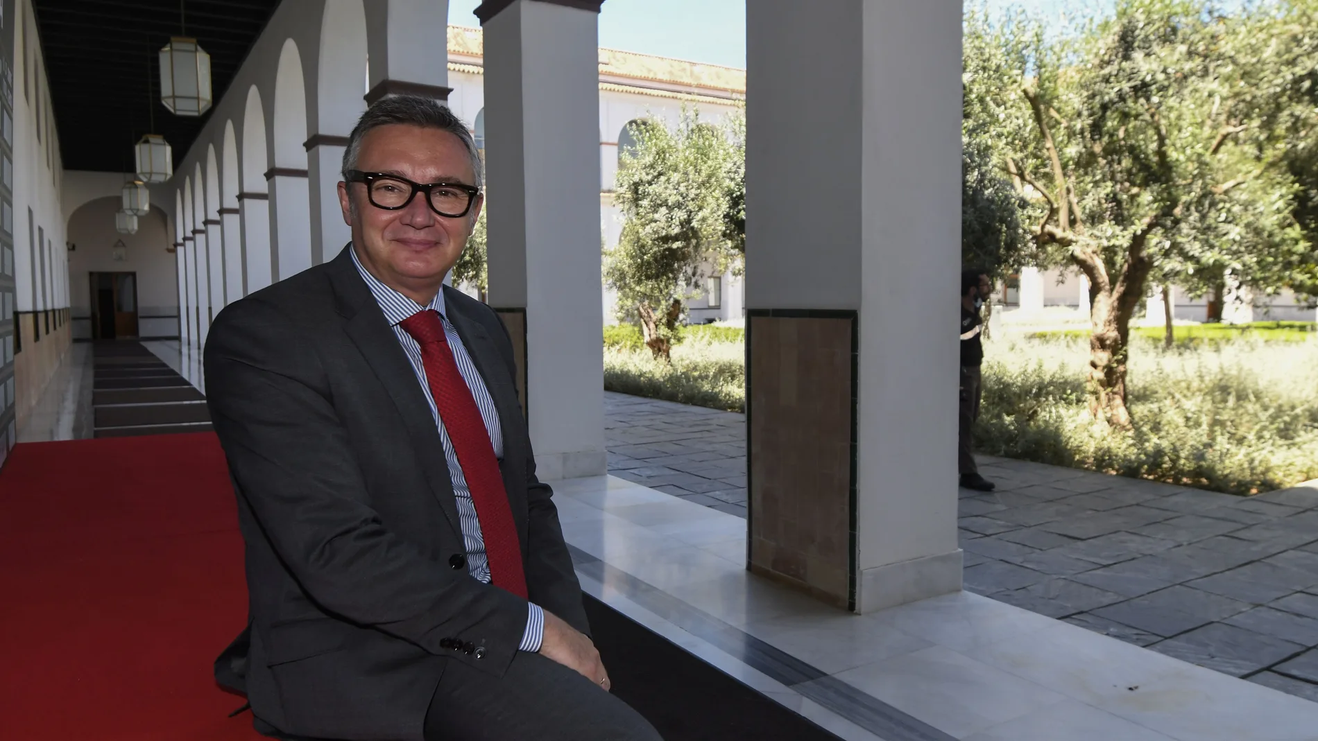 El portavoz de Vox en el Parlamento andaluz, Manuel Gavira