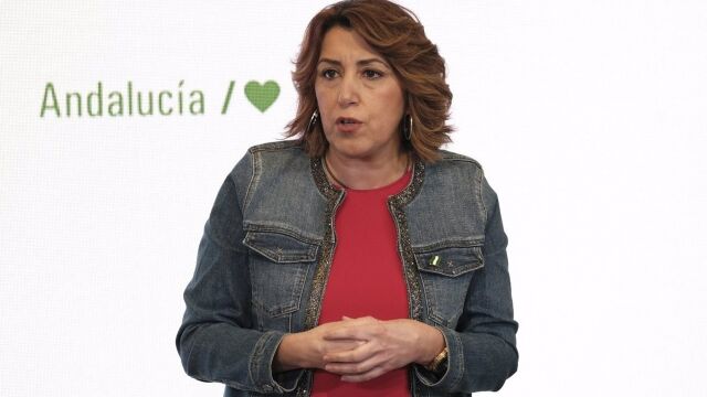 La secretaria general del PSOE-A, Susana Díaz