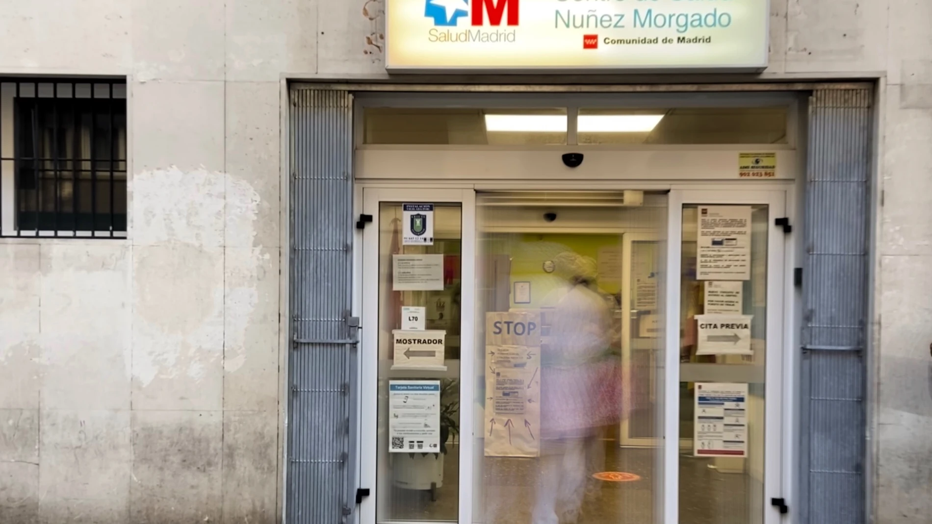 El centro de salud Núñez Morgado, en el distrito de Chamartín, en Madrid