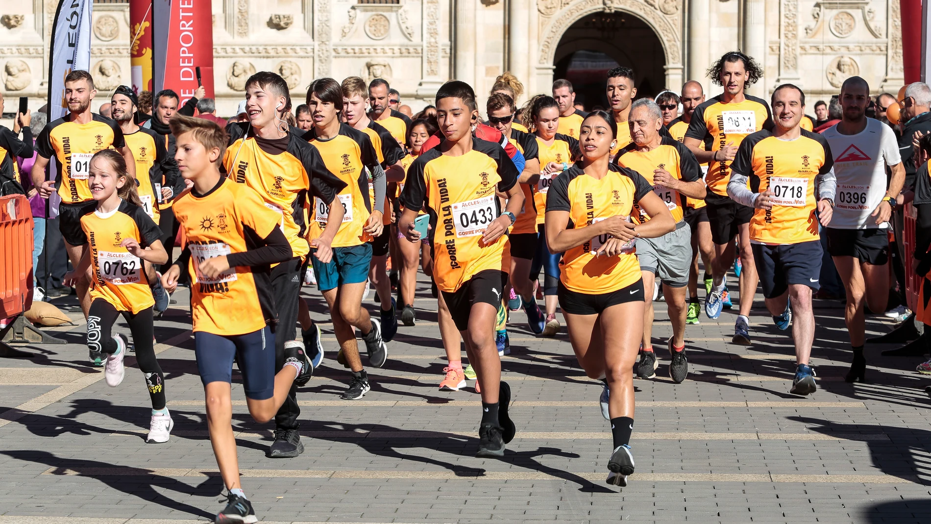 La Asociación Leonesa con las Enfermedades de la Sangre (Alcles) celebra novena edición de la carrera solidaria ‘Corre por la Vida’