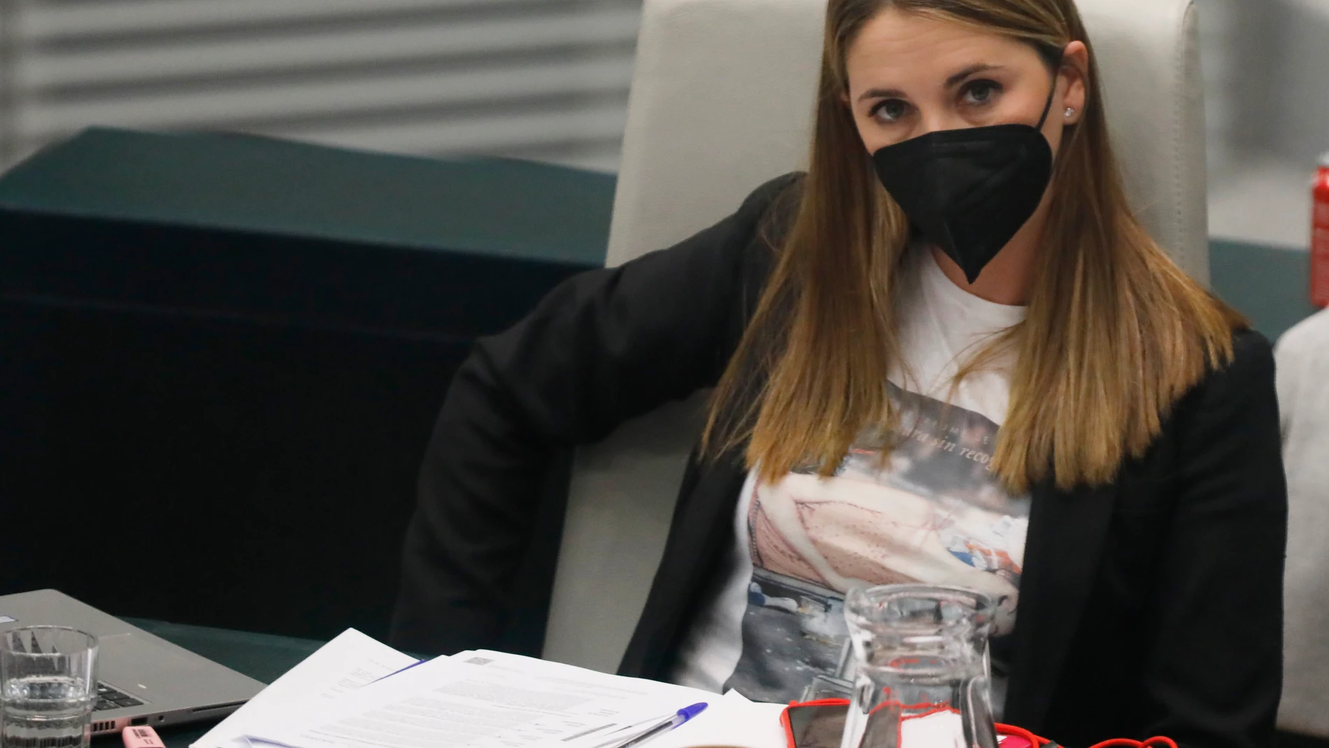 La portavoz del PSOE en el Ayuntamiento, Mar Espinar
