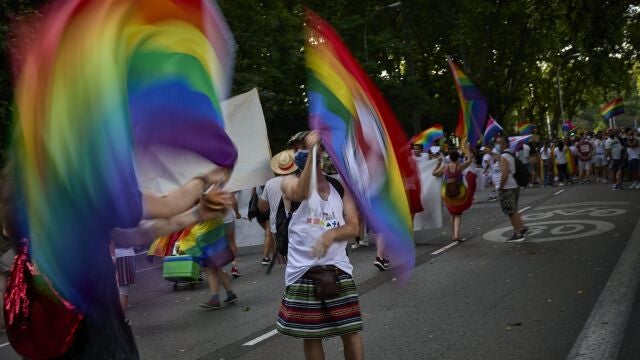 Manifestación del Orgullo LGTBI en Madrid