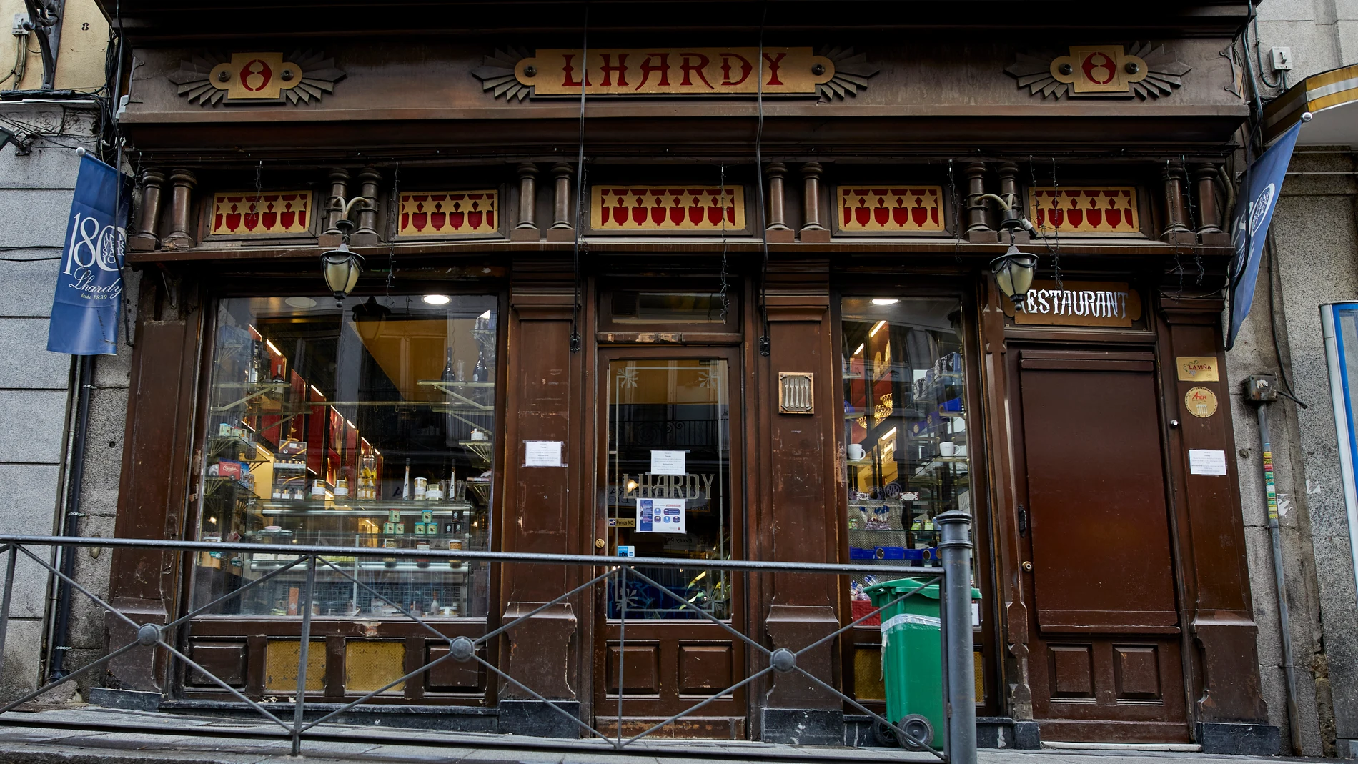 El histórico restaurante Lhardy, en Madrid