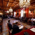 El hasta hoy alcalde de Granada, Luis Salvador (Cs), formaliza su "renuncia voluntaria" al cargo en el Pleno municipal