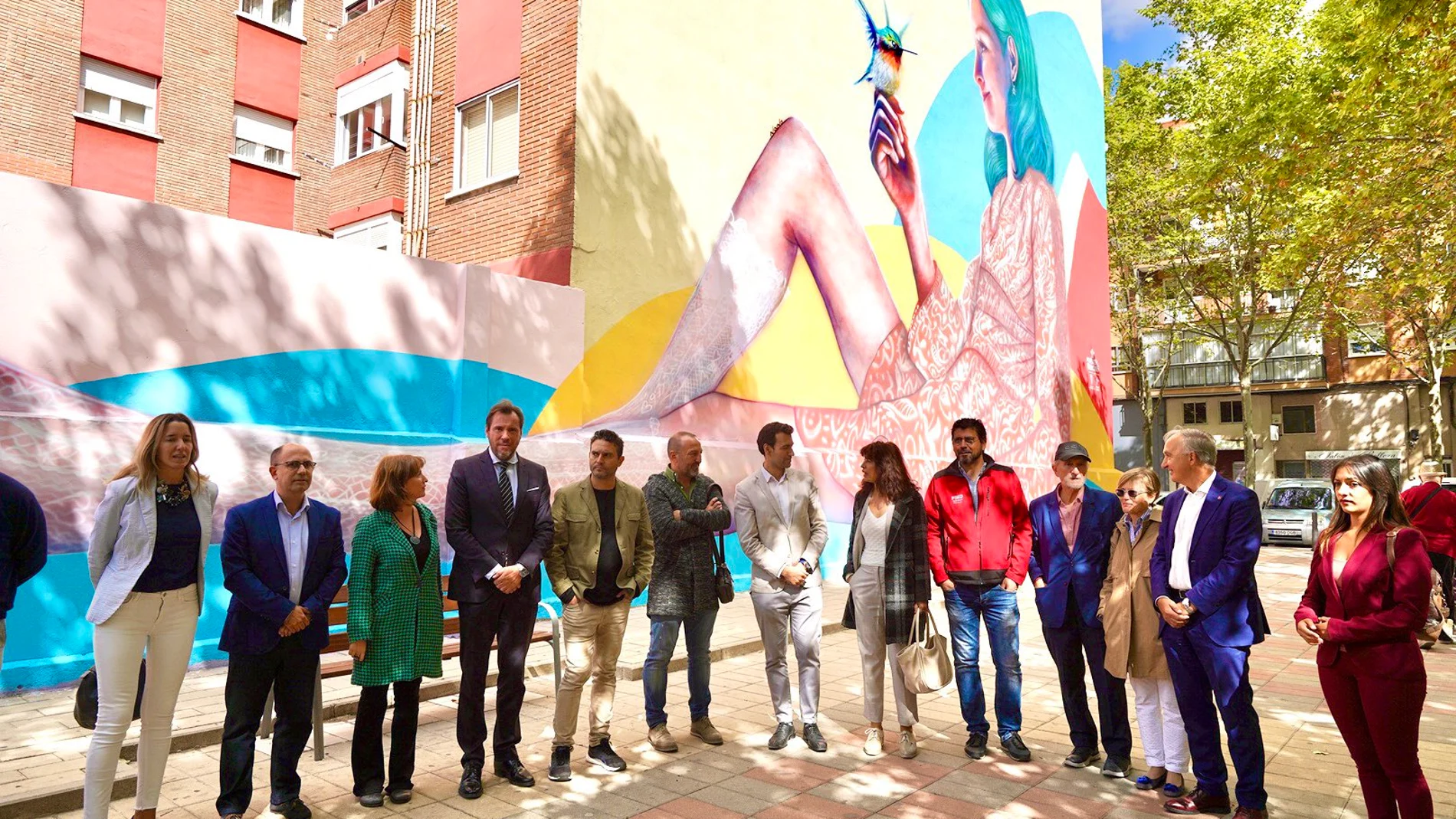 Inauguración en Valladolid de los nuevos murales de PajarillosEduca