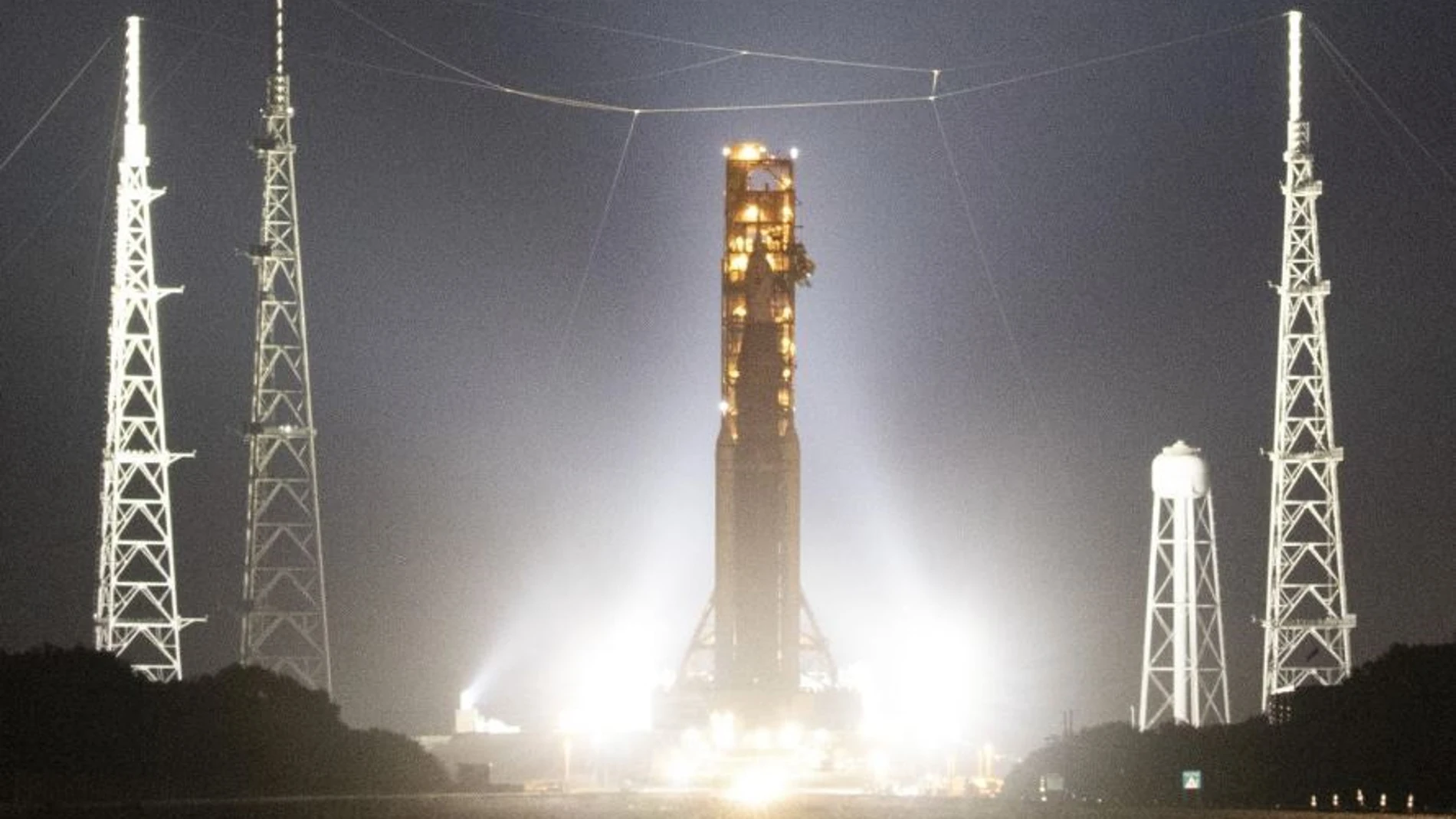 Misión Artemis I en la plataforma de lanzamientoNASA26/09/2022