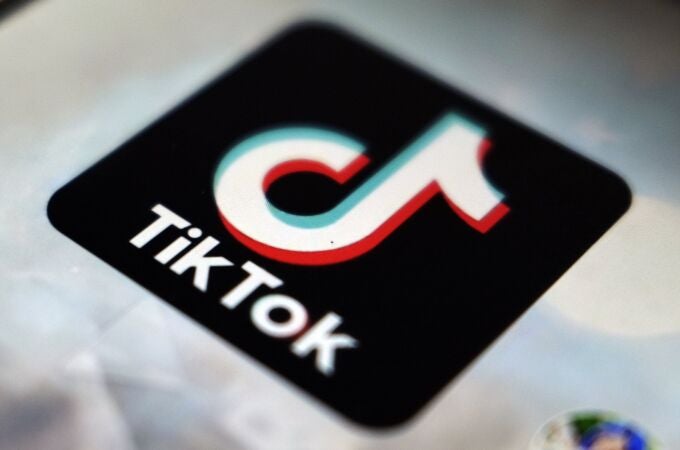 Logo de la aplicación Tiktok. (AP Photo/Kiichiro Sato, File)