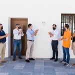 Inauguración de actuaciones en la piscina de Enix (Almería)