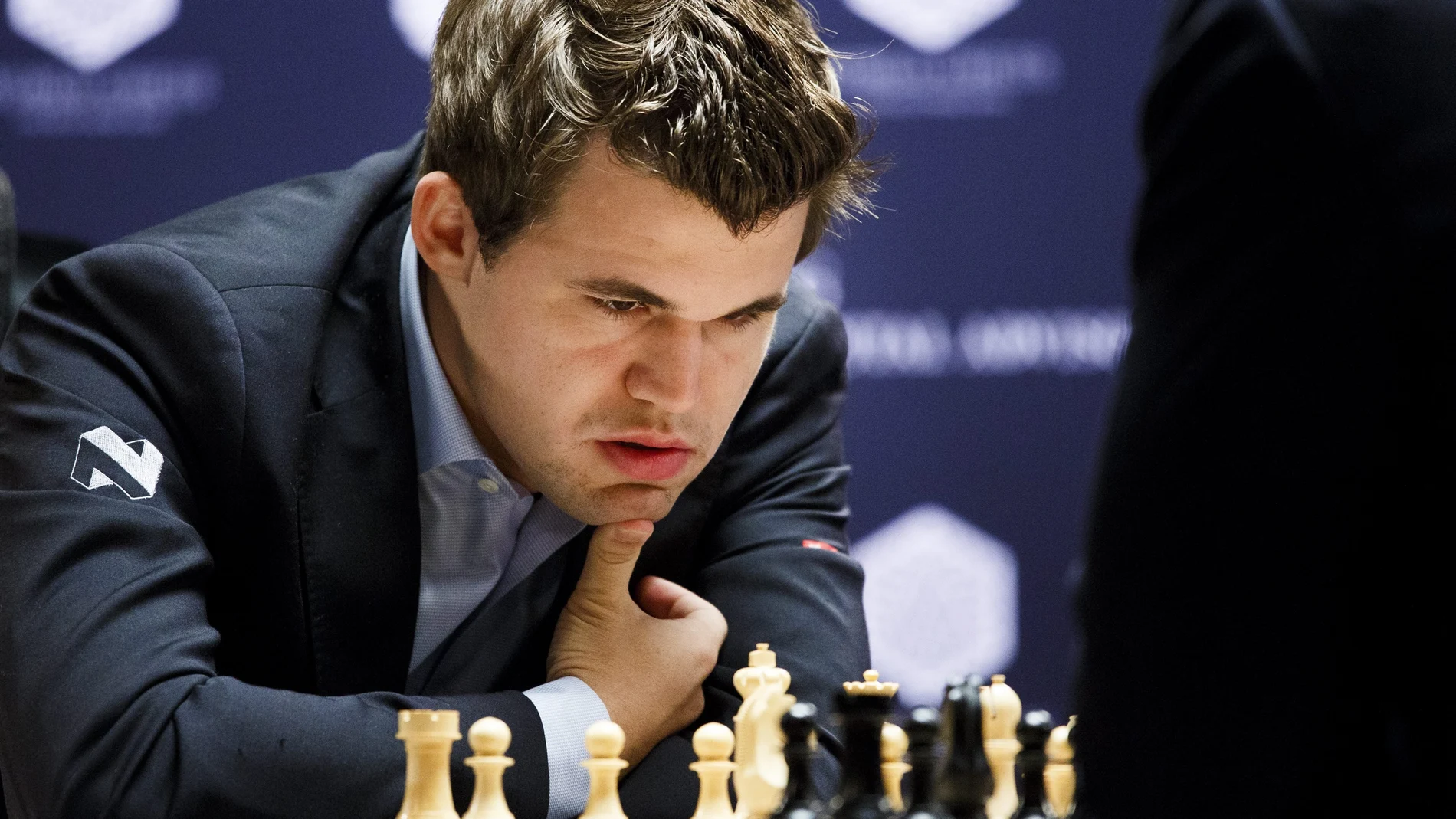 Magnus Carlsen, en una partida reciente