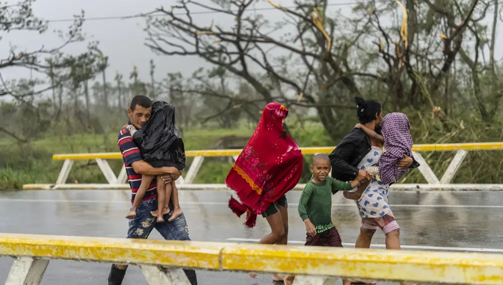 Impactantes imágenes de los destrozos que ha dejado el huracán Ian tras su paso por Cuba
