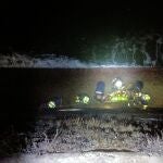 Agentes de la Policía Nacional y de Bomberos asisten al precipitado por la Alameda en Cádiz