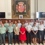 Entrega de reconocimientos a los agentes formadores. SUBDELEGACIÓN DEL GOBIERNO
