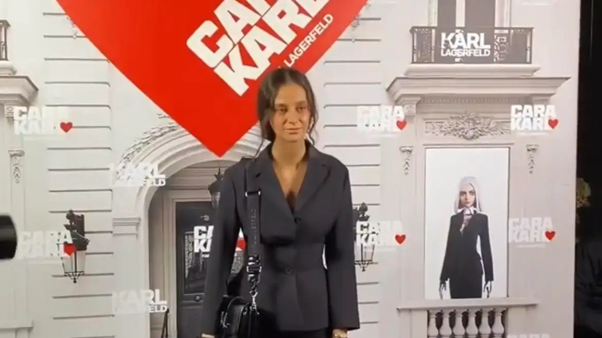 Victoria Federica en la fiesta en París de Karl Lagerfeld.