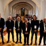 El presidente de las diputaciones de Burgos y Soria, César Rico y Benito serrano, han participado en esta primera jornada