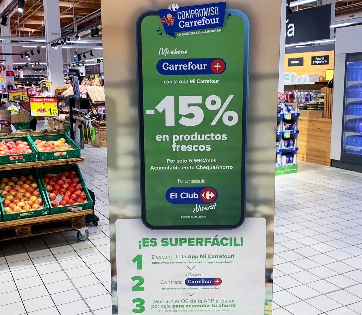 Ofensiva promocional de Carrefour: descuentos de hasta el 50% y marca blanca barata que nadie