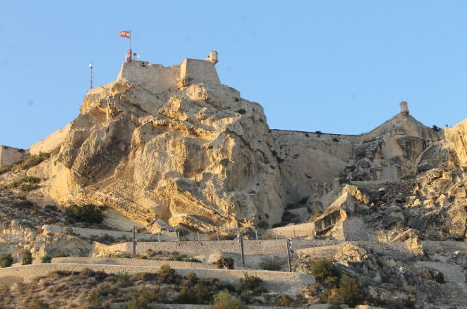 Castillo de Santa Bárbara, en Alicante