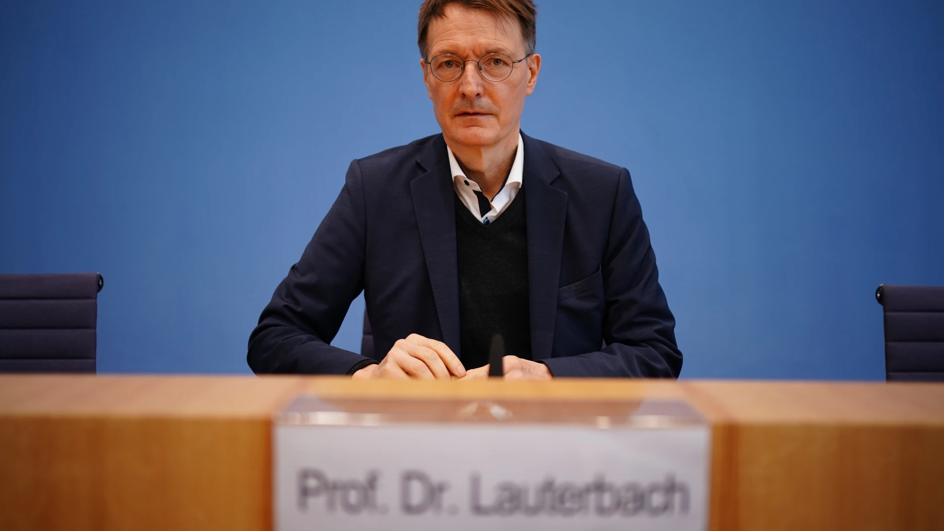 El ministro alemán de Sanidad, Karl Lauterbach