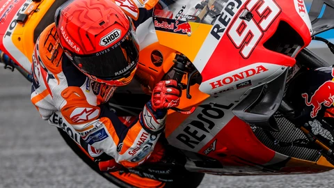 Marc Márquez, este viernes en los libres del GP de Tailandia de MotoGP