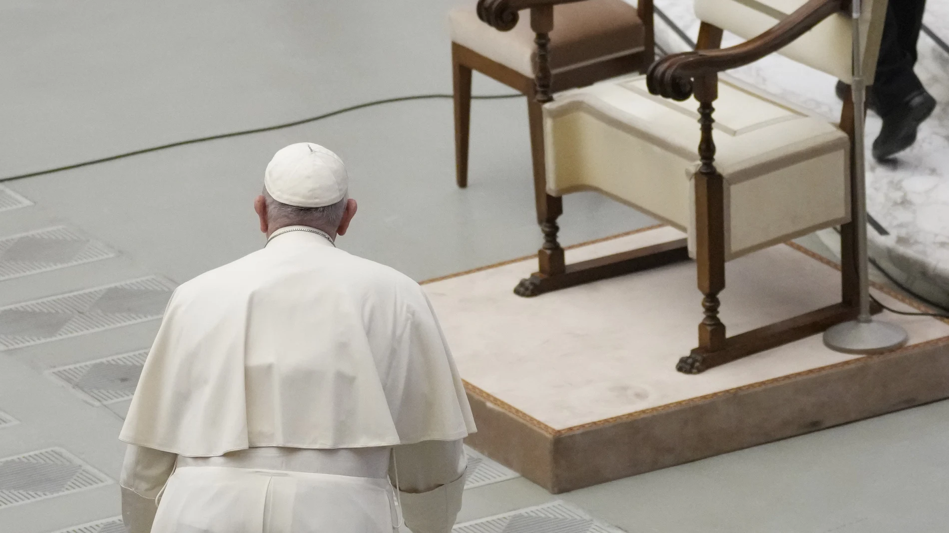 El Papa Francisco en la audiencia del pasado viernes en el Vaticano