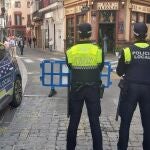 Agentes de la Policía local en Madrid