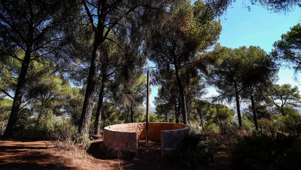Vista de una de las construcciones del yacimiento arqueológico en la localidad cordobesa de Posadas. EFE/ Rafa Alcaide